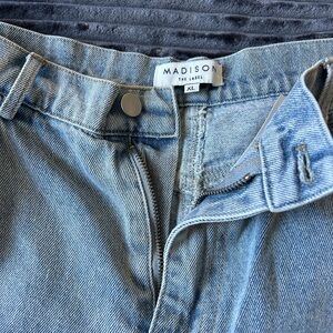 Madison Sky Blue Denim Pants
